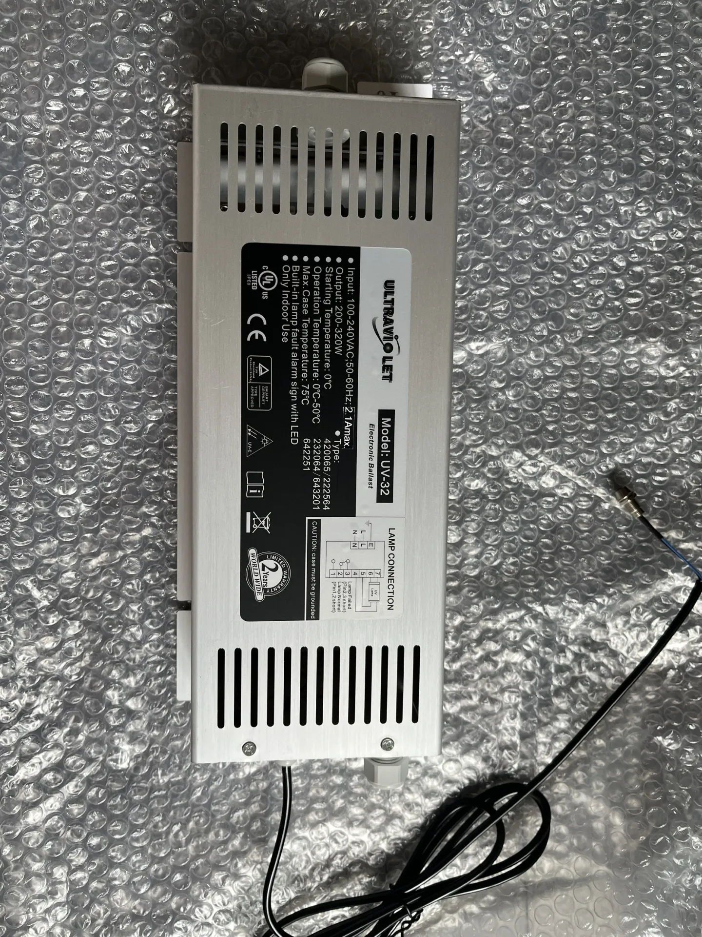 Chấn lưu điện tử UV 32